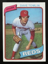 1980 TOPPS #126 DAVE TOMLIN