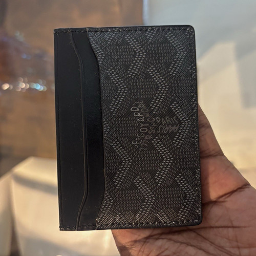 Goyard paris chevron logo card - chevron,