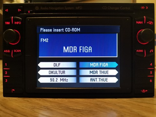 Volkswagen mfd navi radio - volkswagen,