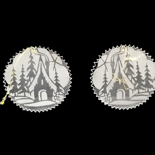 Set ornamenti natalizi vintage - set,