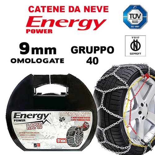 Kit catene neve - da, 9