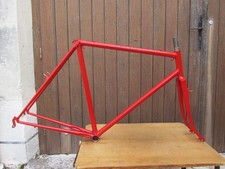 CADRE ARTISANAL LEGER ANCIEN VELO RANDONNEUSE BICYCLE FRAME 54cm 1960s ROUES 700