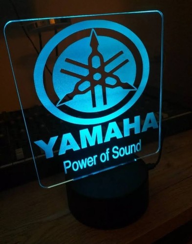 Yamaha ledlight logo lampada - yamaha,