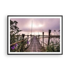 Poster 100x70cm Ponte Lago