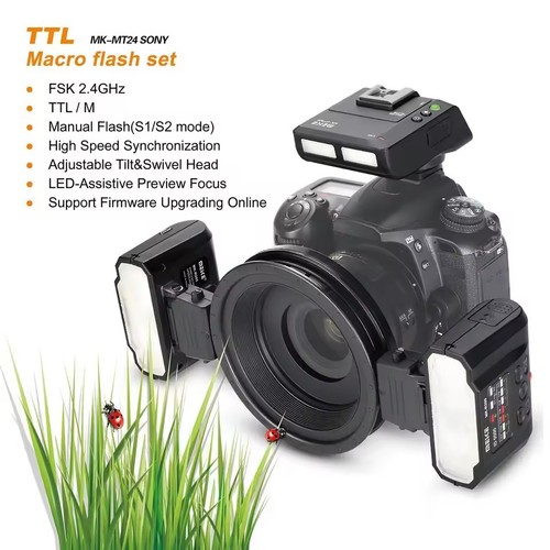 Meike mt24 ttl - ii, hss