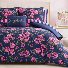 Set piumone doppio logo rosa