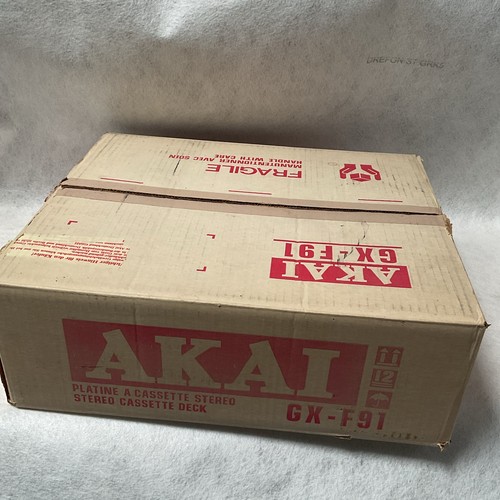 Akai f91 cassette deck - akai, gx-f91