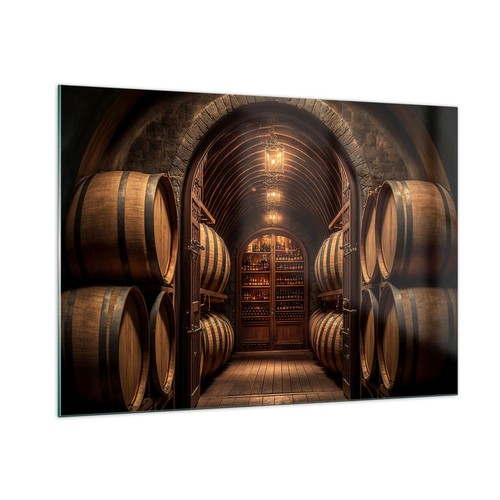 Quadro vetro 100x70cm vino - quadro,