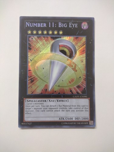 Numero big eye - yu-gi-oh, 11: