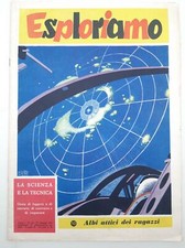 Esploriamo Albi attivi dei ragazzi numero 10 maggio 1957 copertina Ciferri