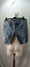 Articolo e3344 short uomo Dondup blu, taglia W33 IT47, vita 43cm, fianchi 48cm,