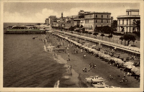 Cartolina anzio italia - cartolina,