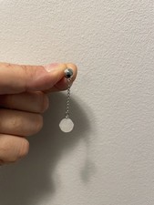 Orecchino pendente con pietra Morellato