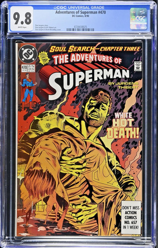 Adventures superman 470 - superman, #470