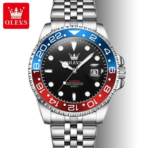 Nuovo olevs 41mm quarzo lusso - quarzo,