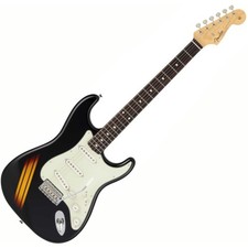 Fender Japan 2025 Collection 60s Stratocaster Black 3-Color Sunburst | Nuovo