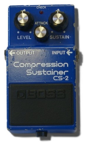 Pedale compressore boss 2 - compressore, cs