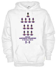 Felpa KJ309 Fiorentina Inter 3-0 5 ottobre 2014, Subbuteo curva fiesole Carica