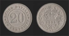 20 CENTESIMI 1894 KB BERLINO -
