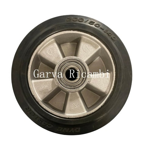 Coppia ruote gomma - in,