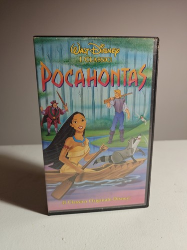 Pocahontas vhs walt - pocahontas, (1995)