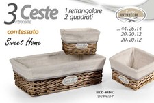 SET 3 CESTE VIMINI
