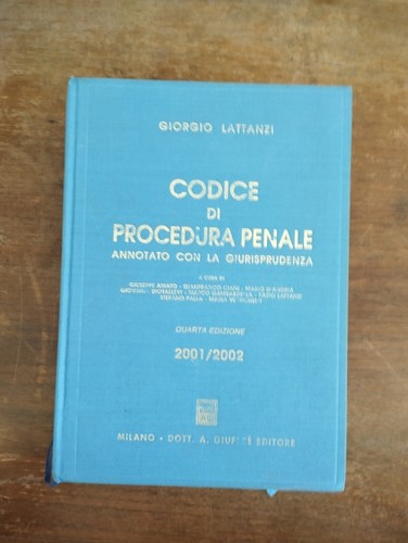 Codice procedura penale - codice,