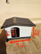 Casa da esterni per cani - cuccia L95 x W66 x H68cm