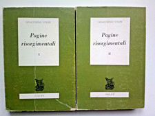 Gioacchino Volpe Pagine Risorgimentali 2 Volumi Giovanni Volpe Editore Roma 1967