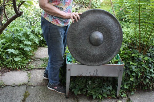 Large antique bronze - bronze, oriental