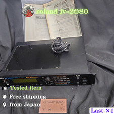 Roland JV-2080 Sintetizzatore 64 Voci Modulo Sonoro Montaggio su Rack + Cavo Alimentazione e Manuale