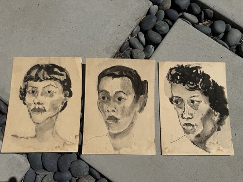 Gruppo tre disegni ad - gruppo,