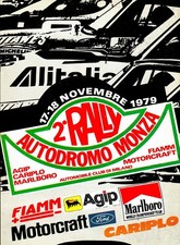RALLY AUTODROMO DI MONZA 1979