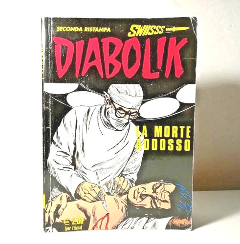 Fumetto diabolik morte - diabolik,