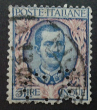 Regno valore lire - 5,