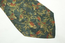 GREEN CRICKET Silk tie Made in Italy F76854