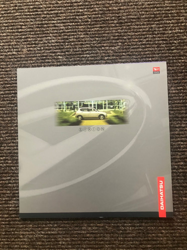 Brochure daihatsu sirion 2008 - sirion,