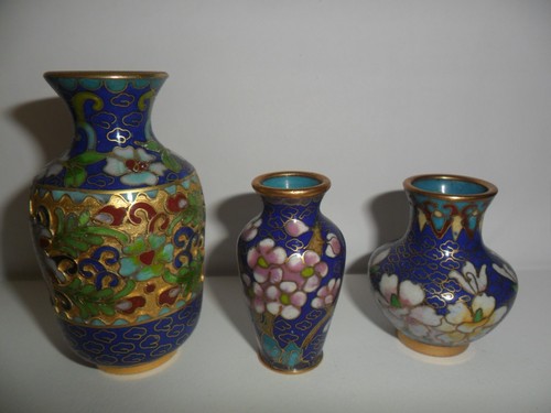 Vasetti cloisonne epoca - , xx