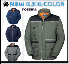 GIACCA UOMO DA LAVORO GIUBBOTTO CON MANICHE STACCABILI E ELASTICO AI POLSI