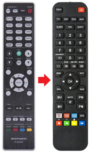 Telecomando adatto per marantz - telecomando,