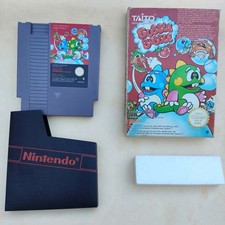 🎮 JEU RARE NES - Bubble Bobble Complet en Boîte (Sauf Notice) Nintendo VINTAGE