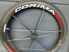 Tubolare ruota anteriore full carbon come nuovo (vicino NOS) CORIMA Aero MCC super raro