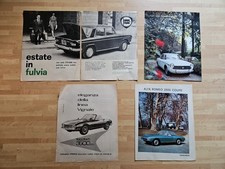 Lancia , Vignate, Fiat Pininfarina ^ Pubblicità Advertising Lotto 27 Pz.4