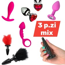 Stock Set 3 Anal Plug Kit di