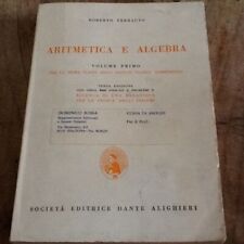 Aritmetica e algebra 1 ROBERTO FERRAUTO Dante Alighieri 1977