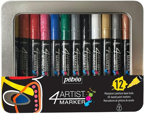 Pebeo 4artist set - pennarelli, a