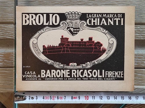 Antica pubblicità del 1931