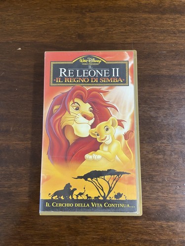 Vhs disney leone - disney, ii