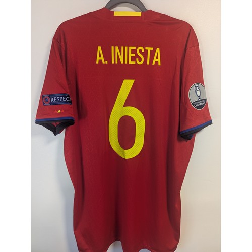 Maglia spagna 2016 iniesta - maglia,