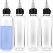 4 Bottiglie Vuote per Olio